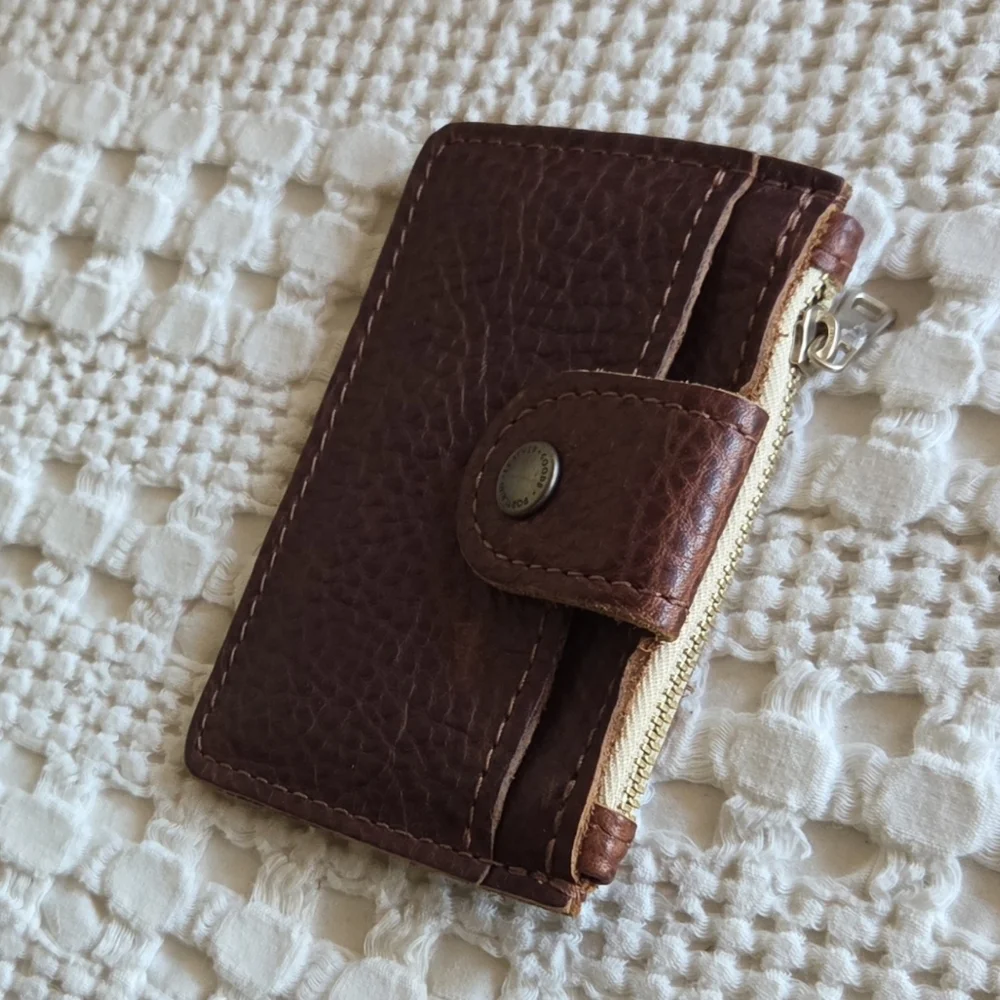 Portland Leather Sabrina Wallet in Nutmeg